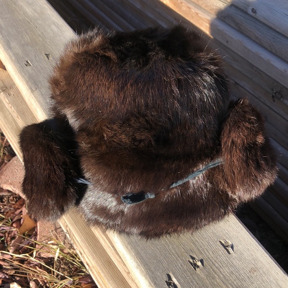 Vintage PMK Russian Mink Hat with flaps - Picture 2 of 5